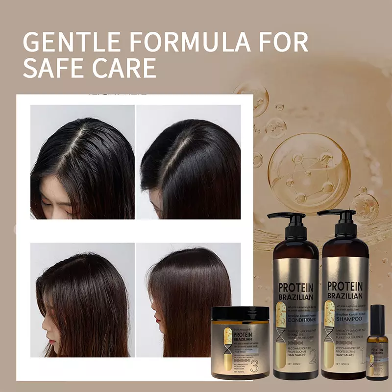 Brazils Hydrolyzed Protein Shampoo Set