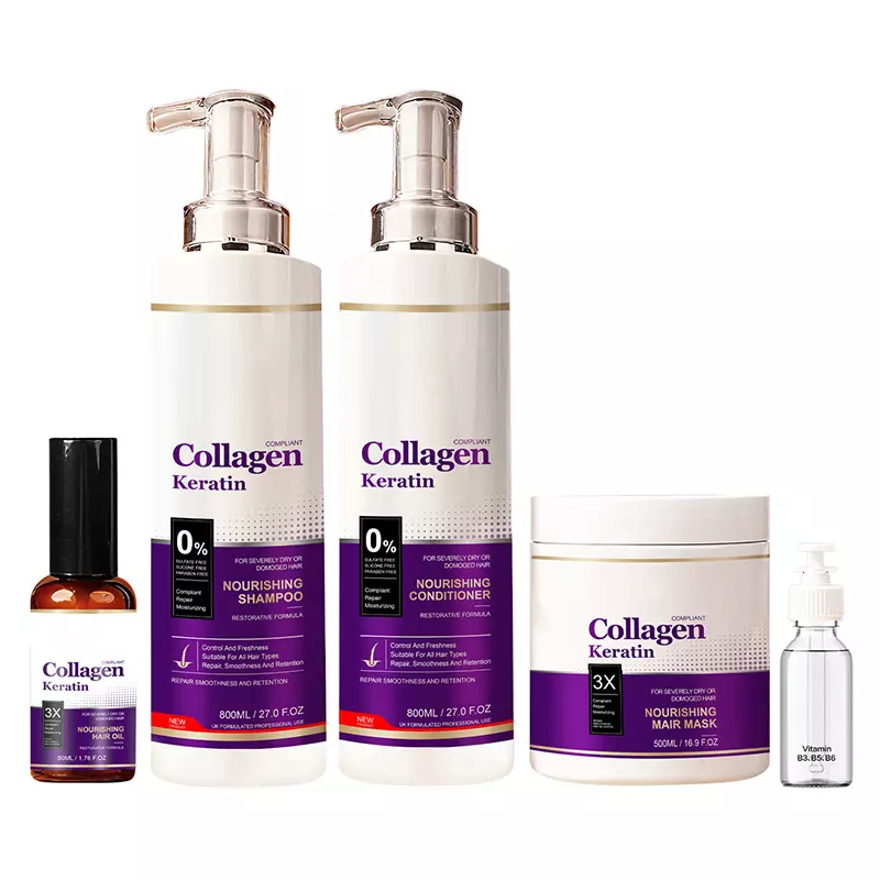 Collagen Keratin Shampoo Set