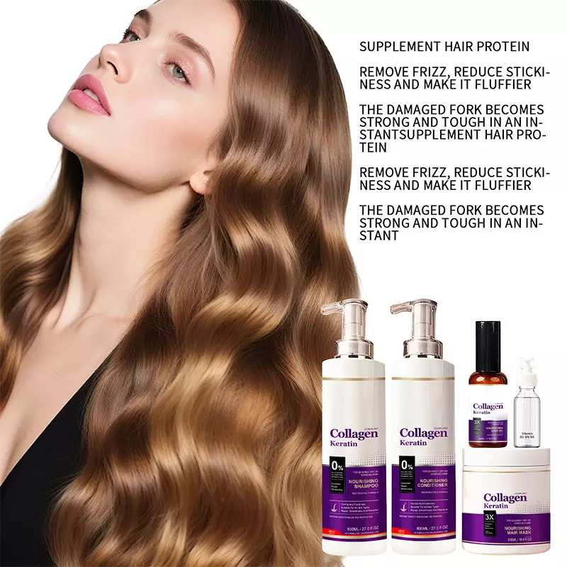 Collagen Keratin Shampoo Set