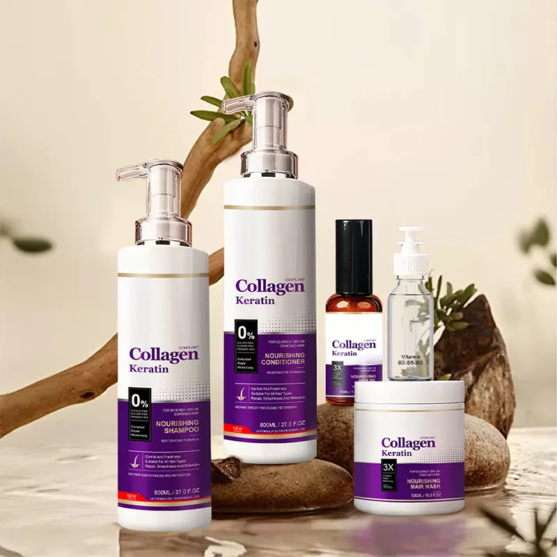 Collagen Keratin Shampoo Set
