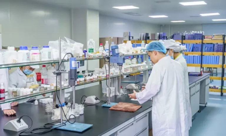 Chinese shampoo factory