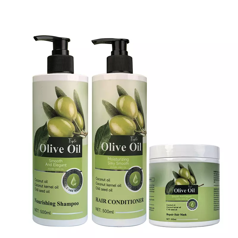 Olive Oil Nourishing Shampoo Set