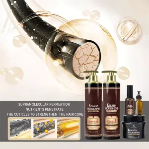 Syringe Keratin Hair Shampoo Set